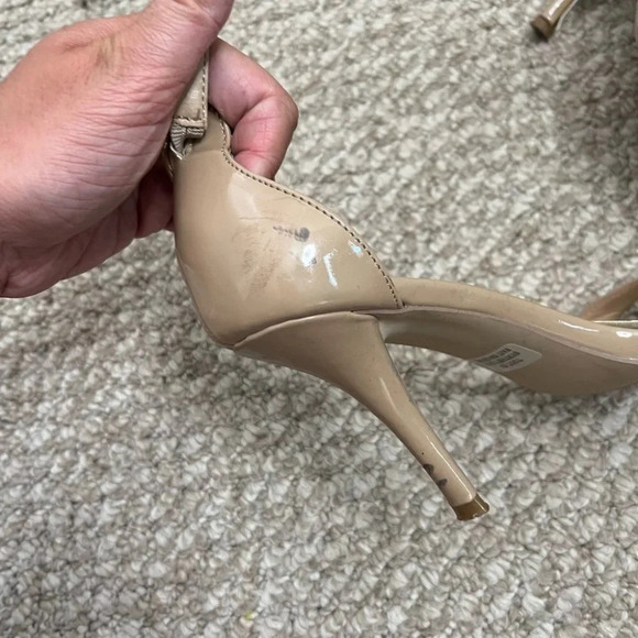 Madden Girl  Darrlin Nude strappy heels size 8.5 - Picture 8 of 10